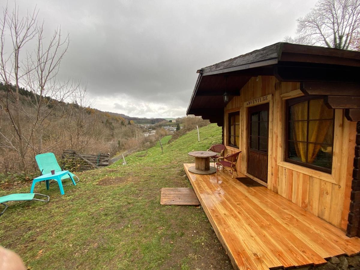 "Le Maloya" Chalets Independants -Chambre Balneo - Relais Motards Lacaune Exterior foto