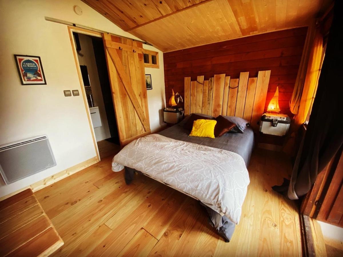 "Le Maloya" Chalets Independants -Chambre Balneo - Relais Motards Lacaune Exterior foto